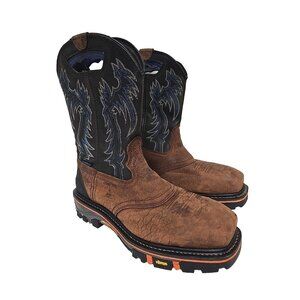 Cody James Men's 11" Decimator Waterproof Comp Toe Work Boot Nano Dbp-2 Size 11D